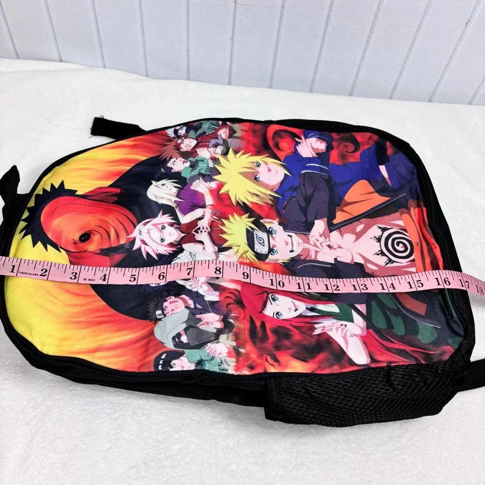 Anime Naruto Shippuden —3‎ in 1-Backpack, Lunch Box Pencil Case—New